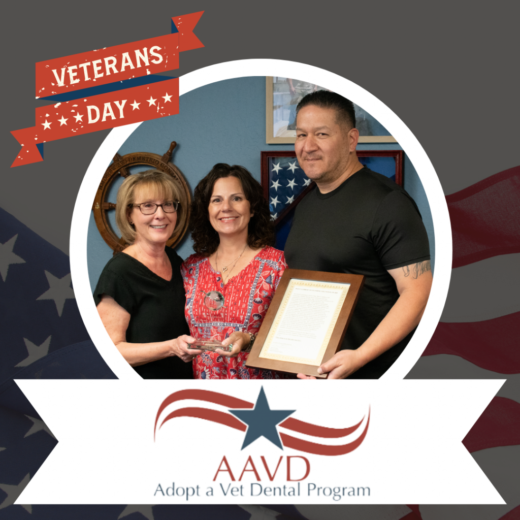 Adopt a Vet Dental Program Veterans Day